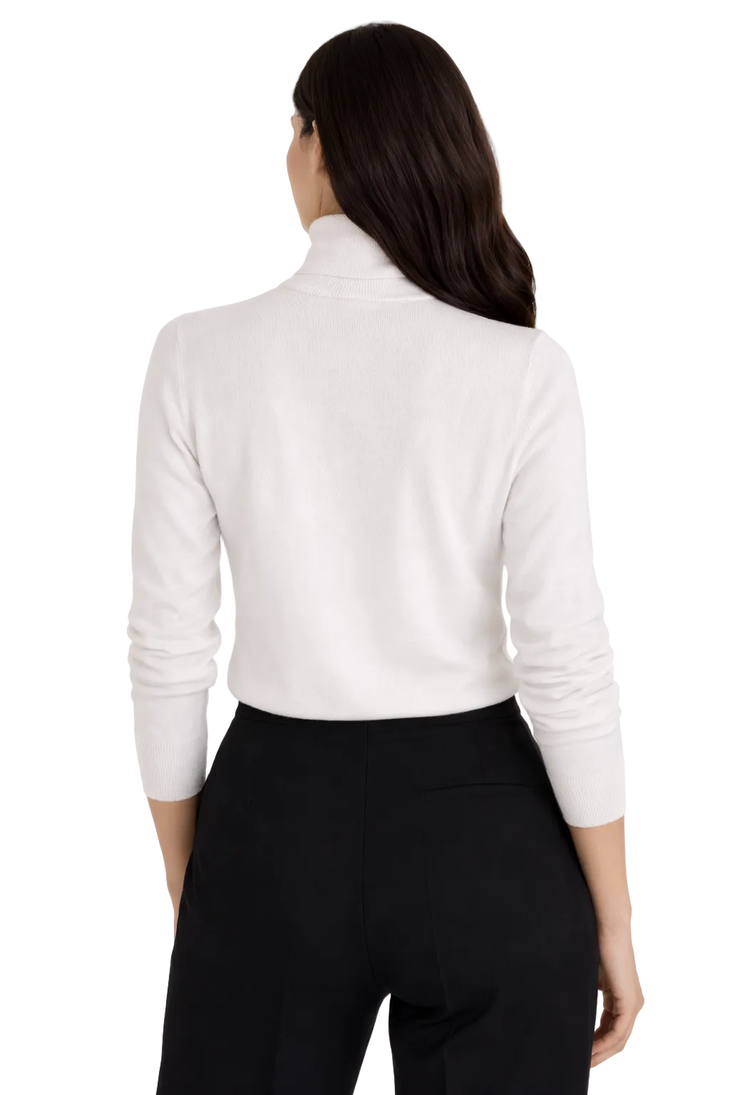 White Turtle Neck - W