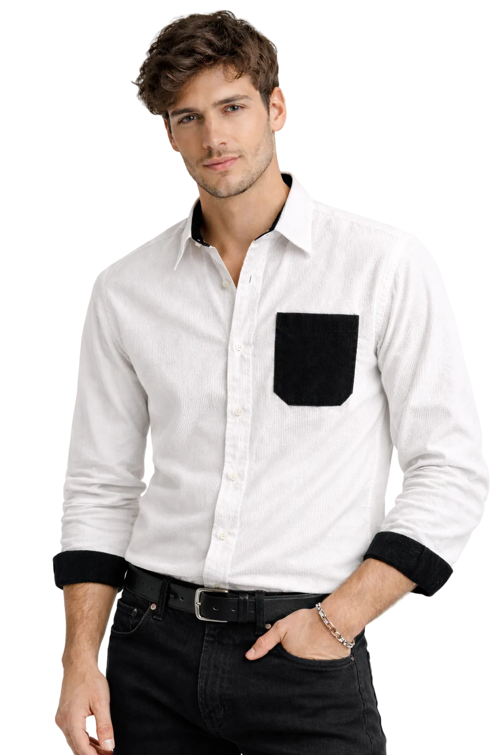 The Binary Corduroy Shirt