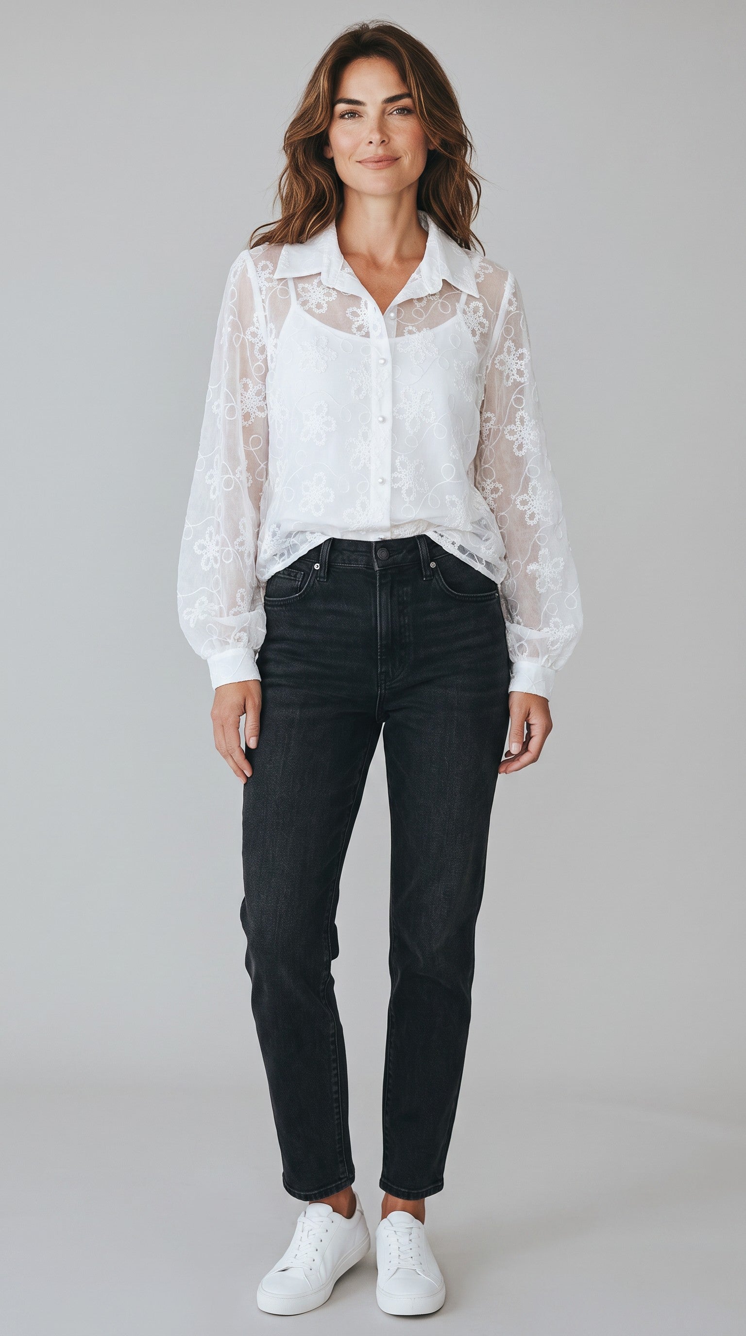 Ivory Embroided Shirt