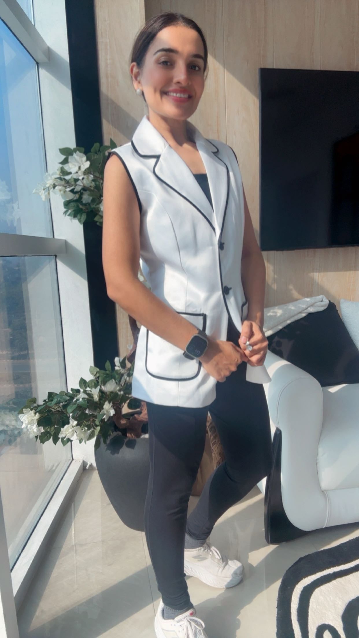 Piped Longline Vest
