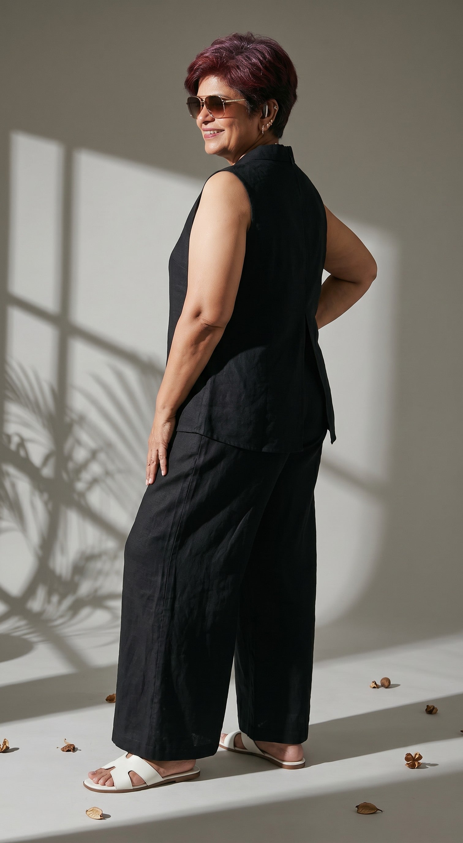 The Linen Set - Black