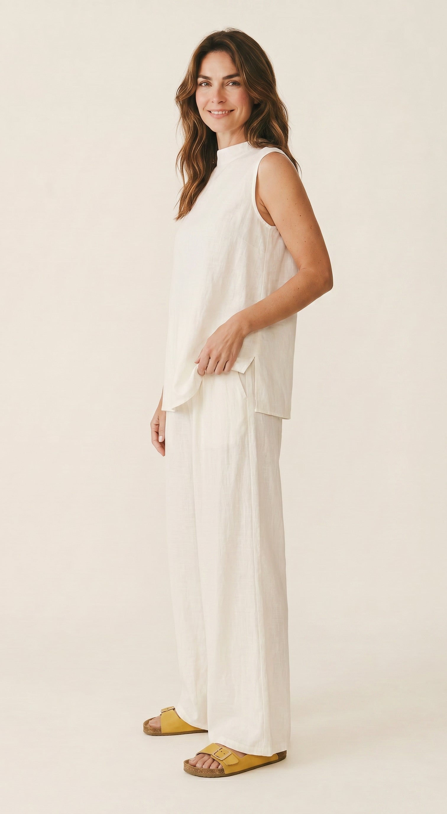 The Linen Set - Ivory