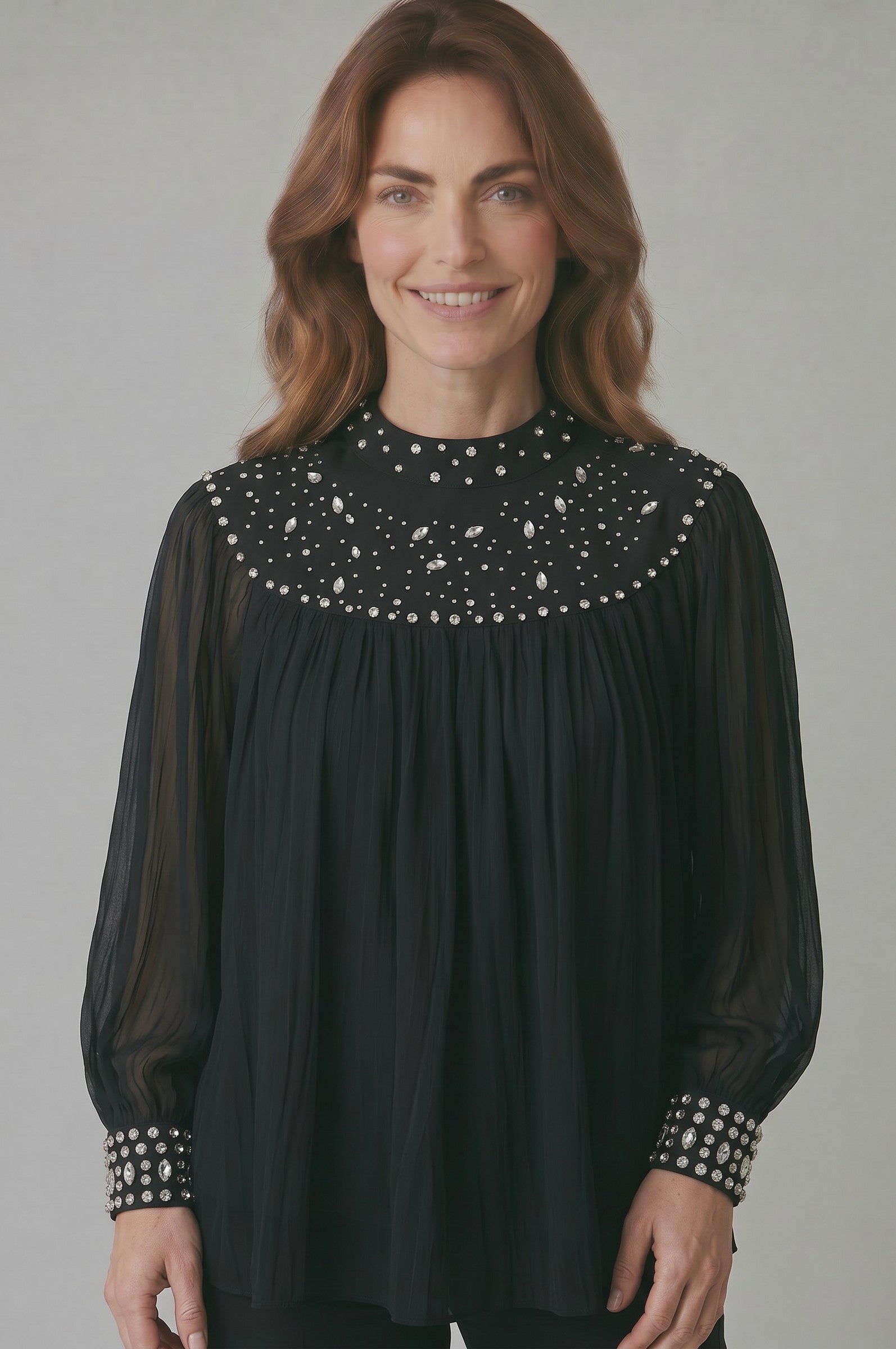 The Cape Top - Black
