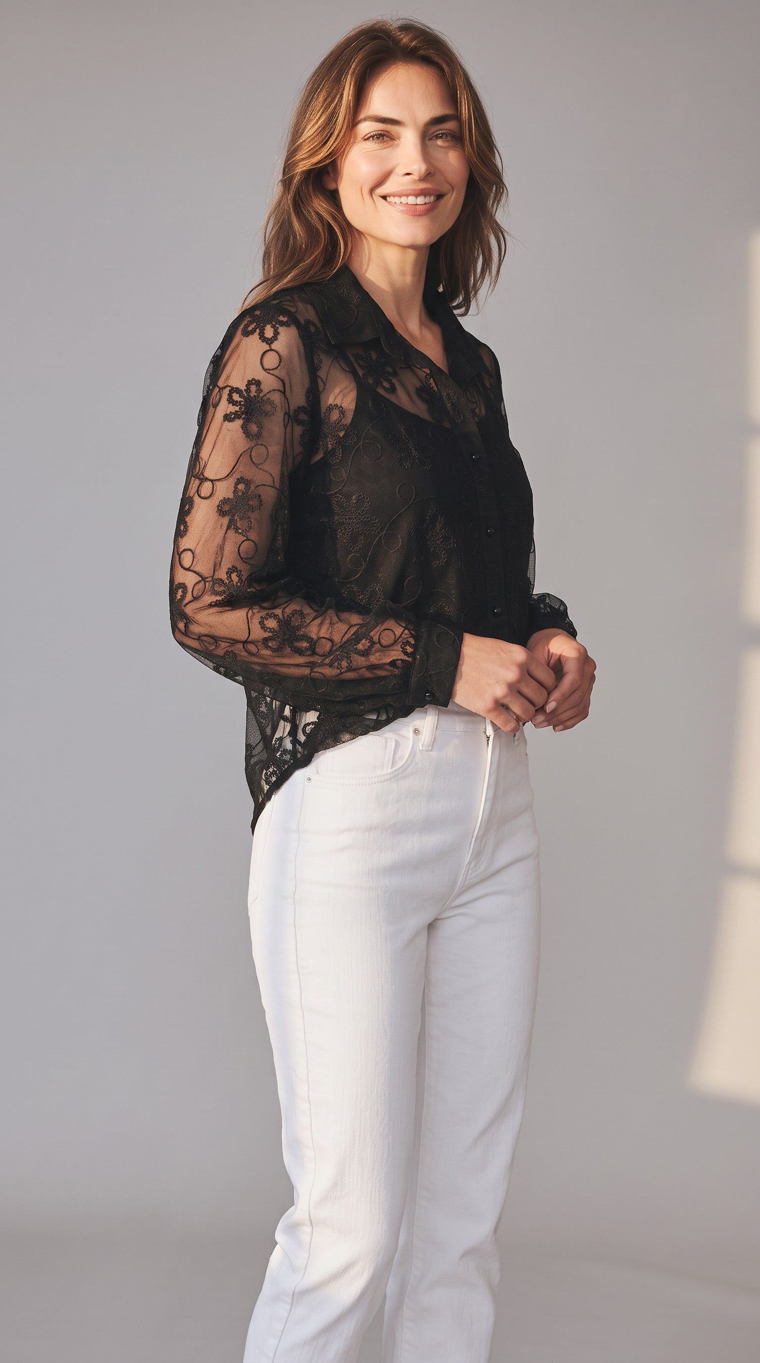 Midnight Embroided Shirt