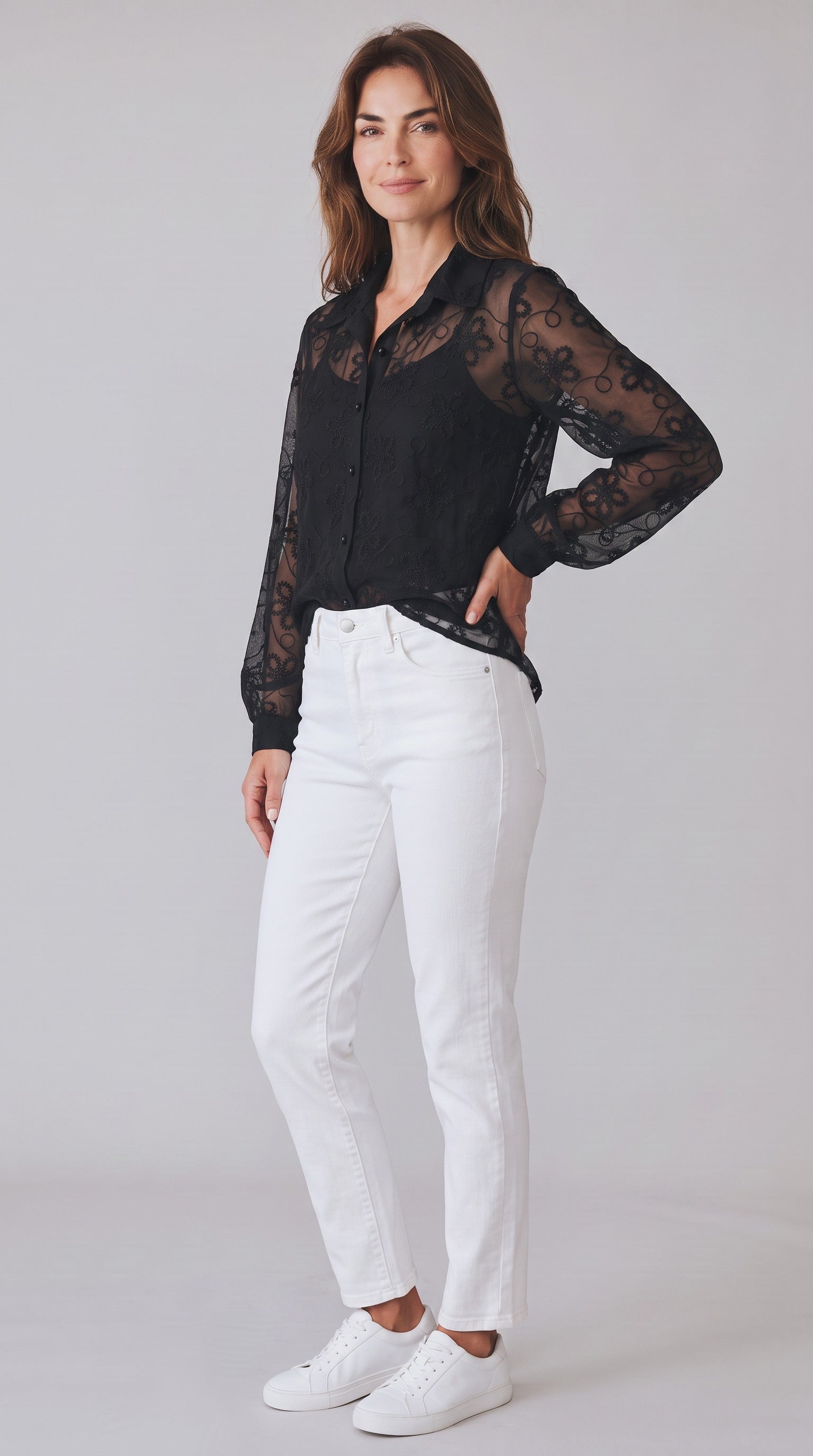 Midnight Embroided Shirt