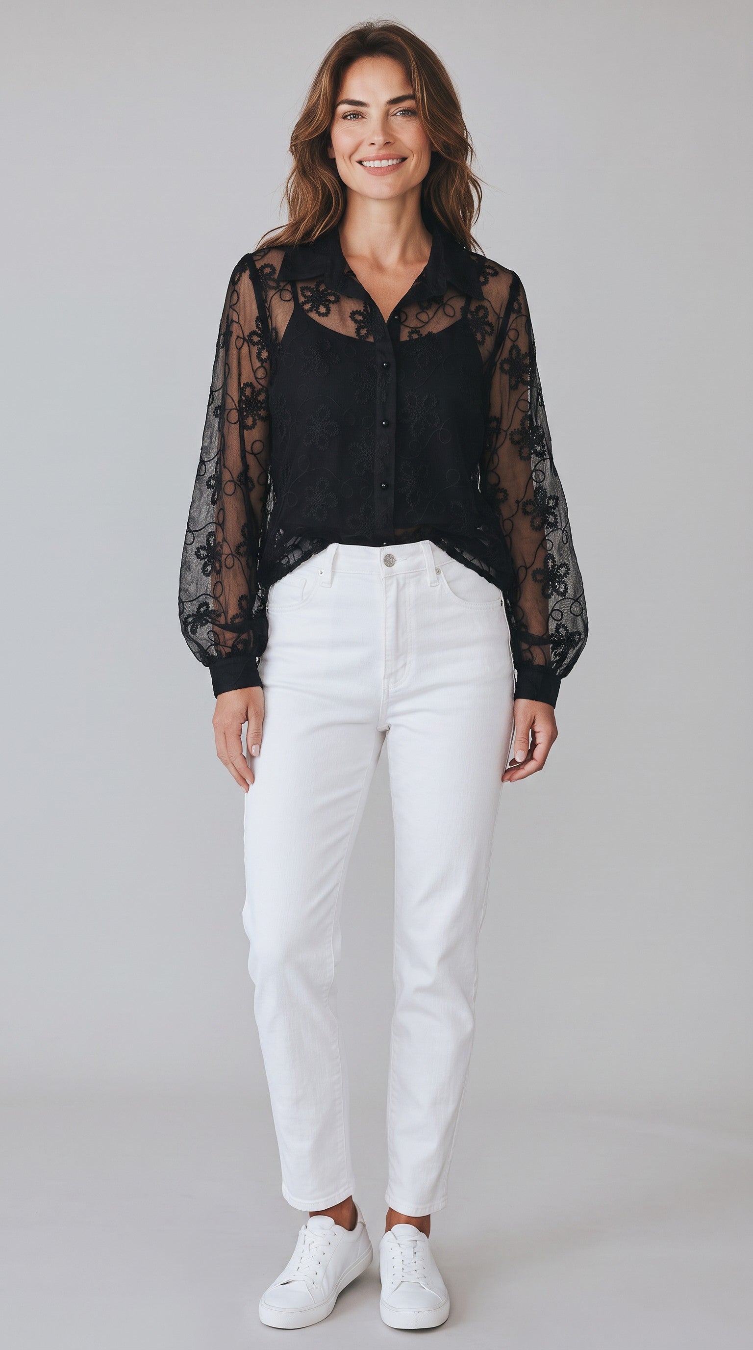 Midnight Embroided Shirt