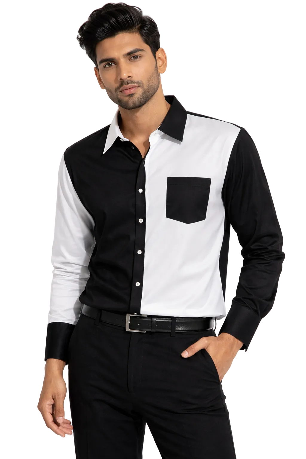 Yin-Yang Block Shirt