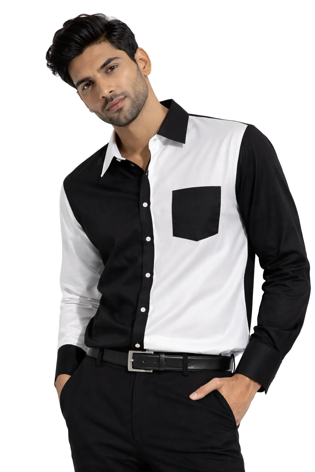 Yin-Yang Block Shirt