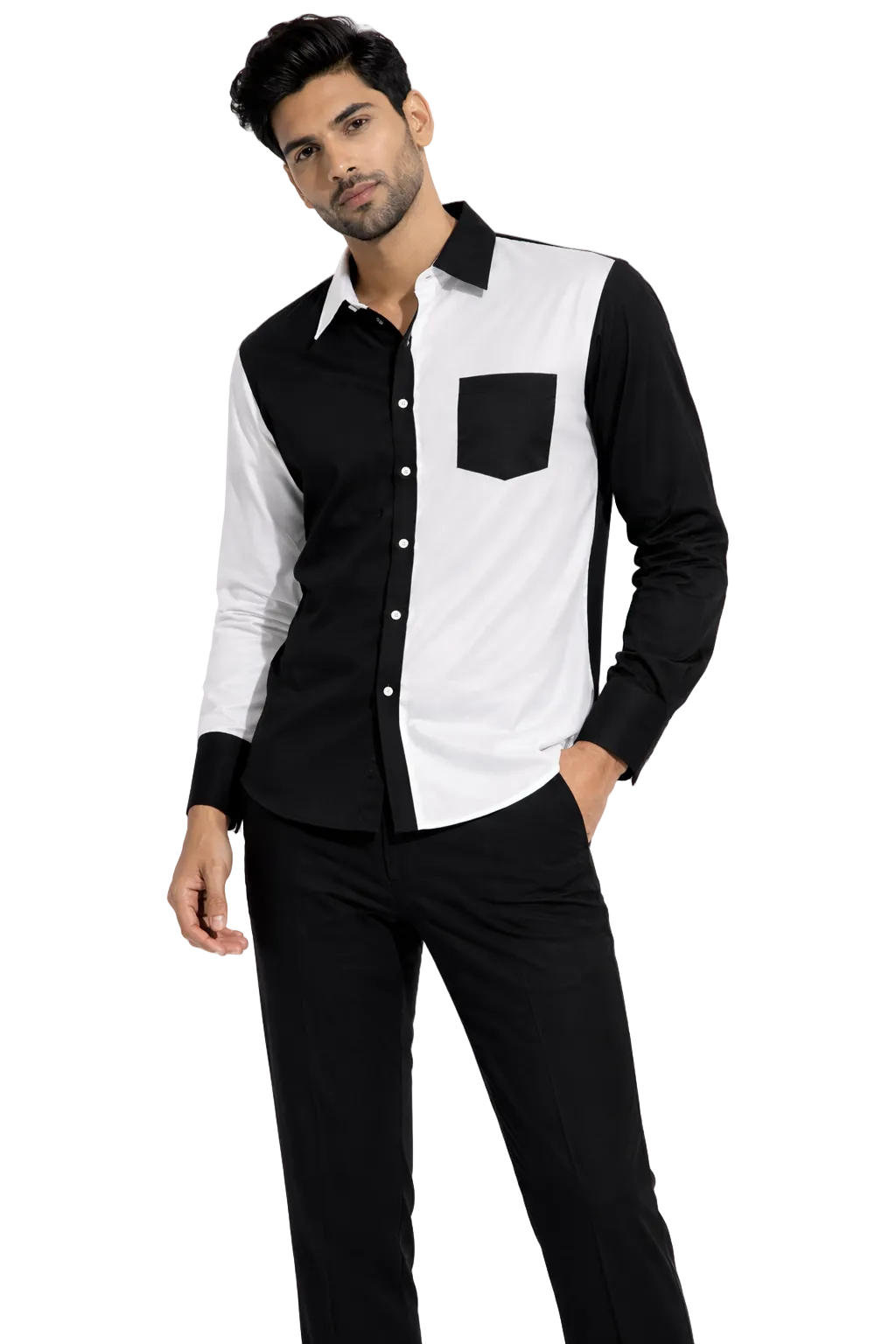 Yin-Yang Block Shirt