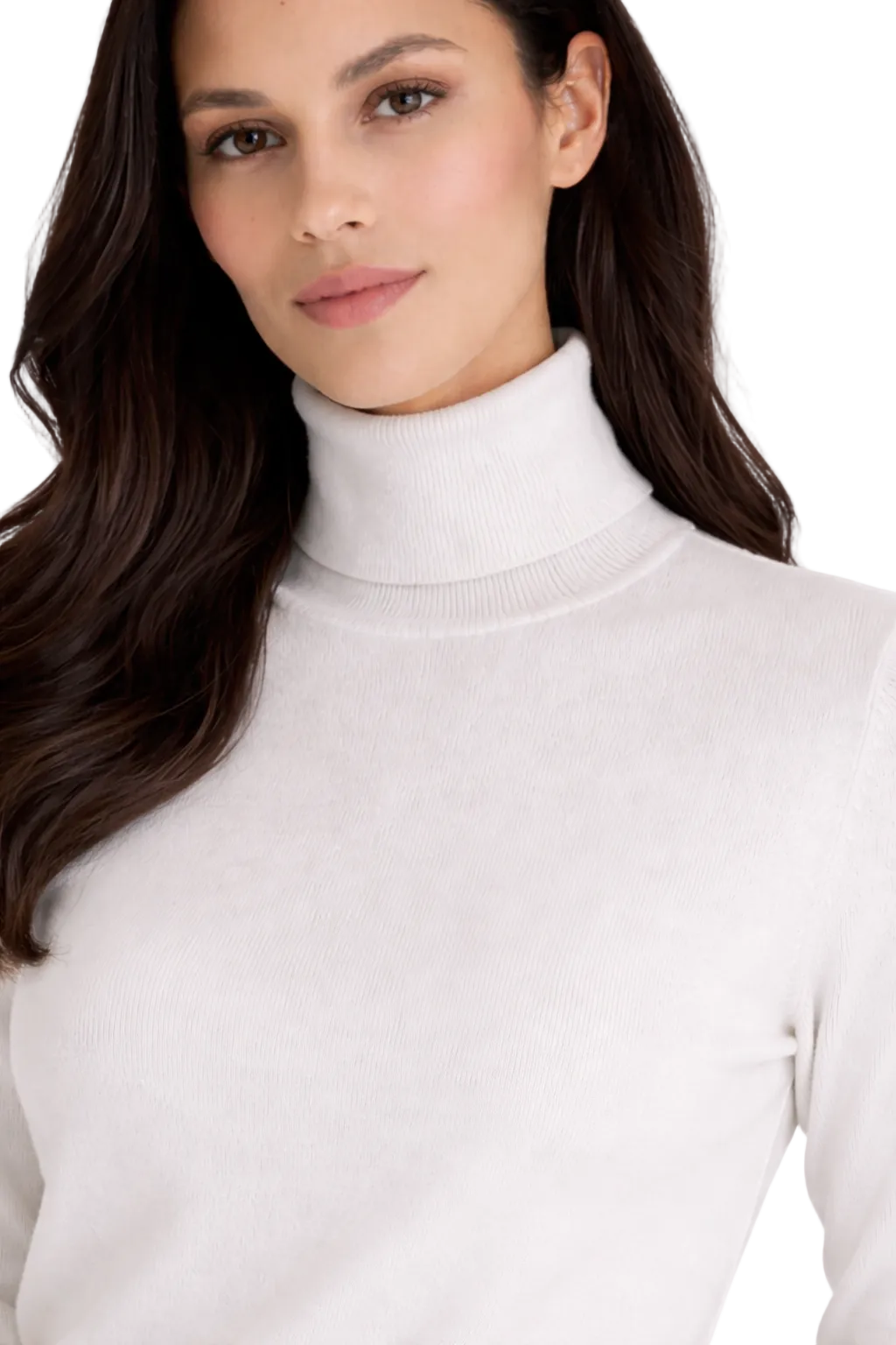 White Turtle Neck - W