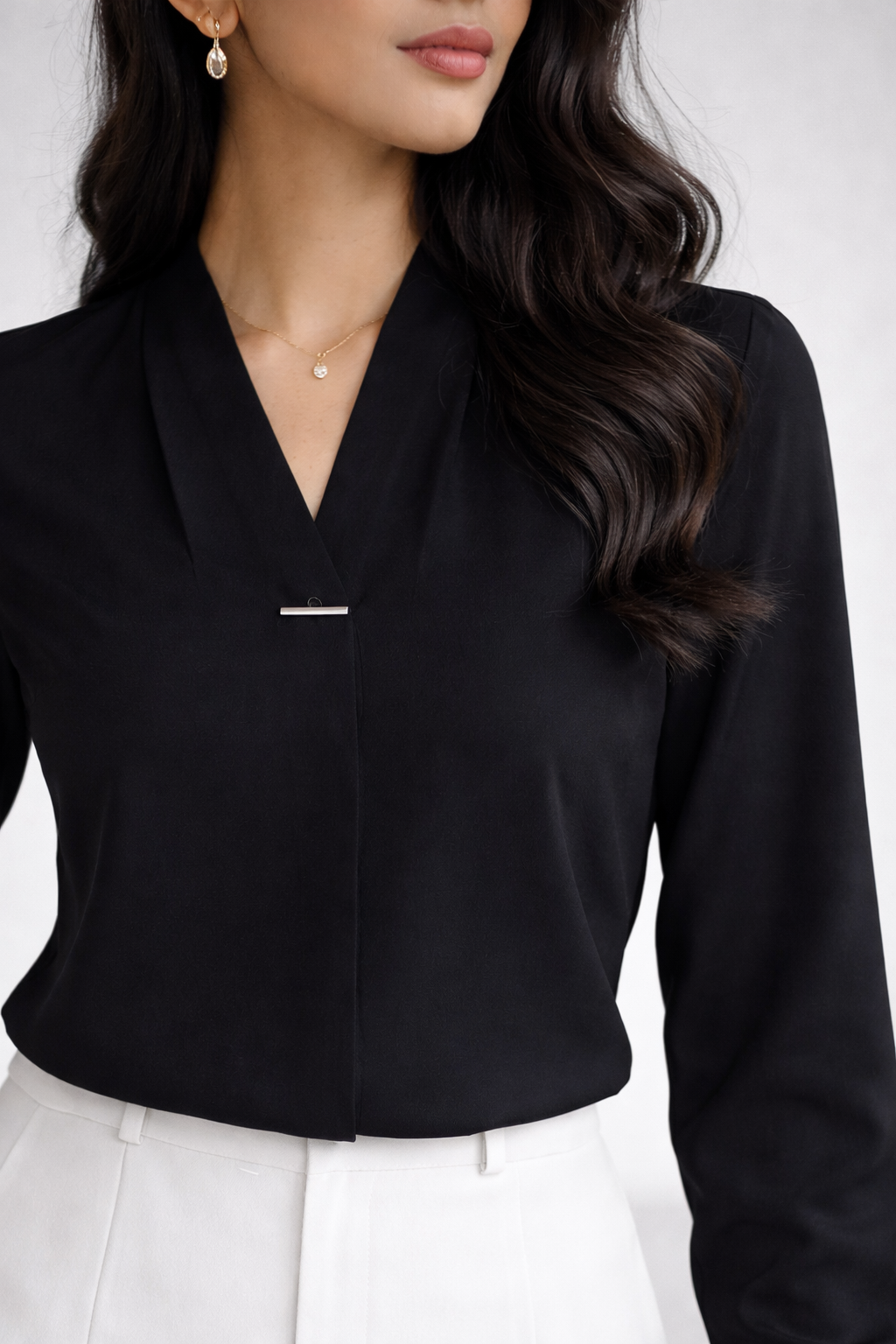 The Dark Cloud Blouse