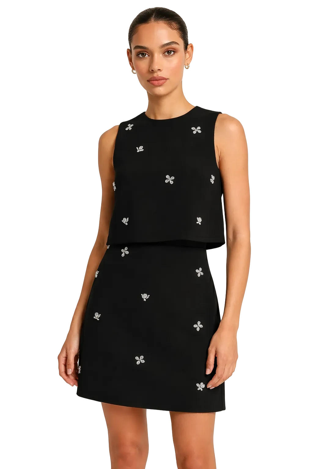 Midnight Petal Co-ord Set