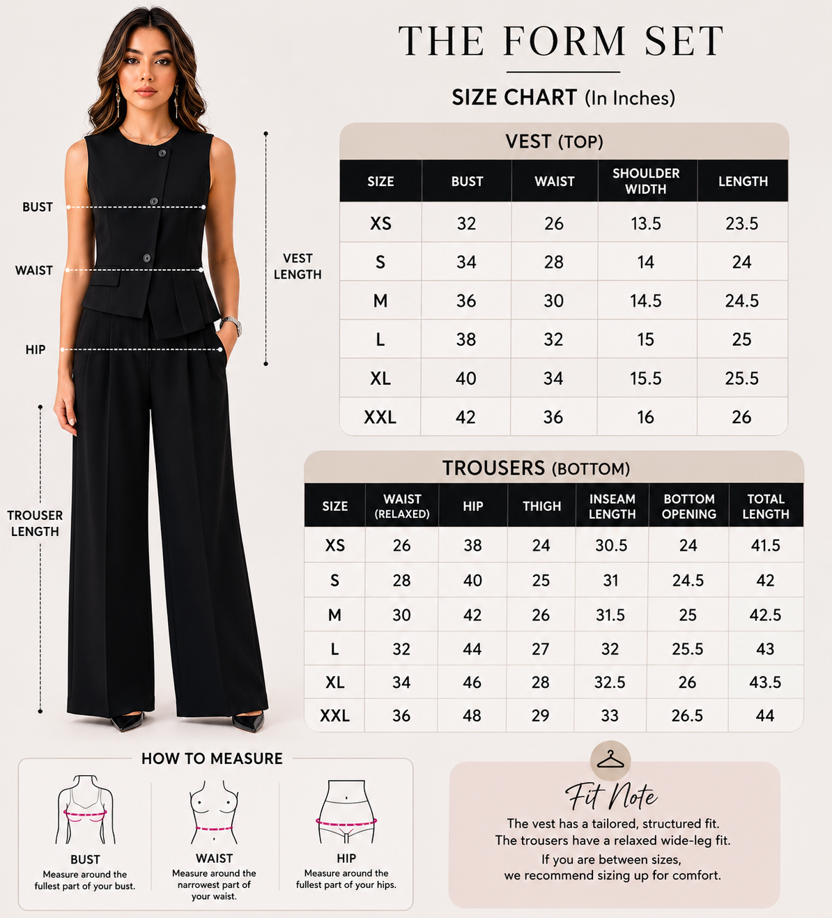 The Form Set - Black