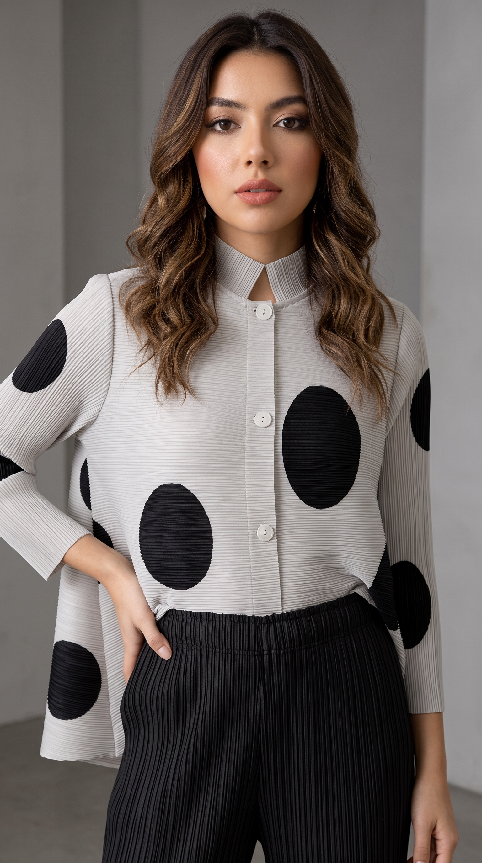 The Rhythm Polka Set - White