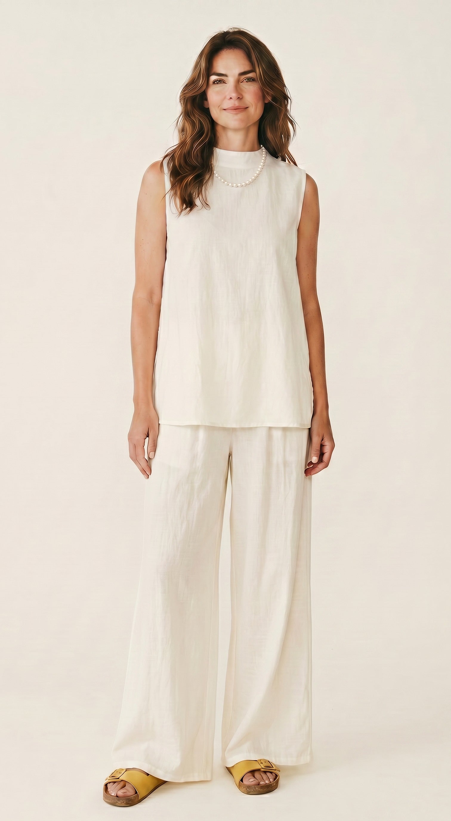 The Linen Set - Ivory