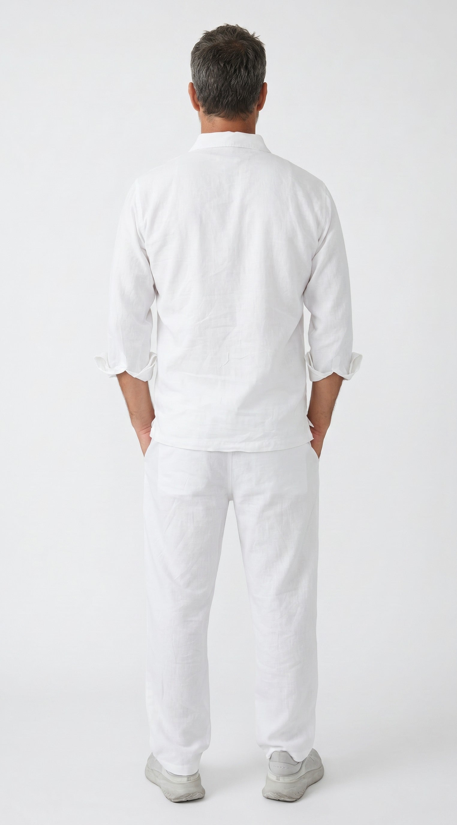 The cloud Linen Set - full sleeves